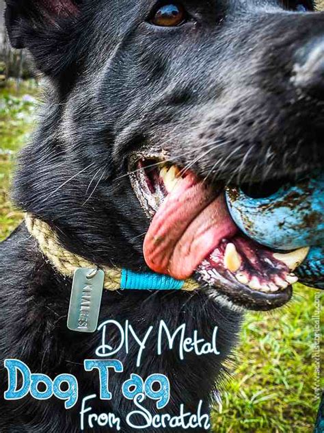 sheet metal dog|DIY Metal Dog Tag From Scratch .